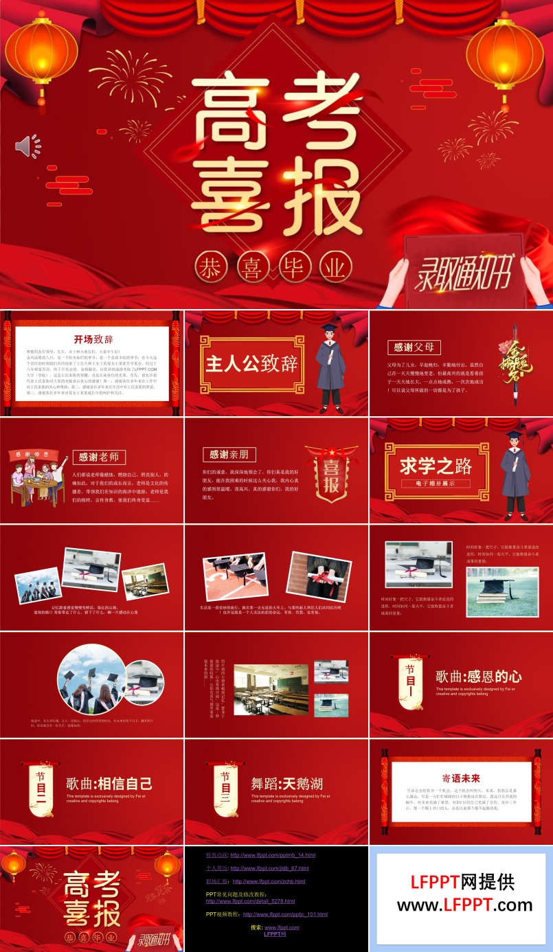 高考喜報(bào)PPT