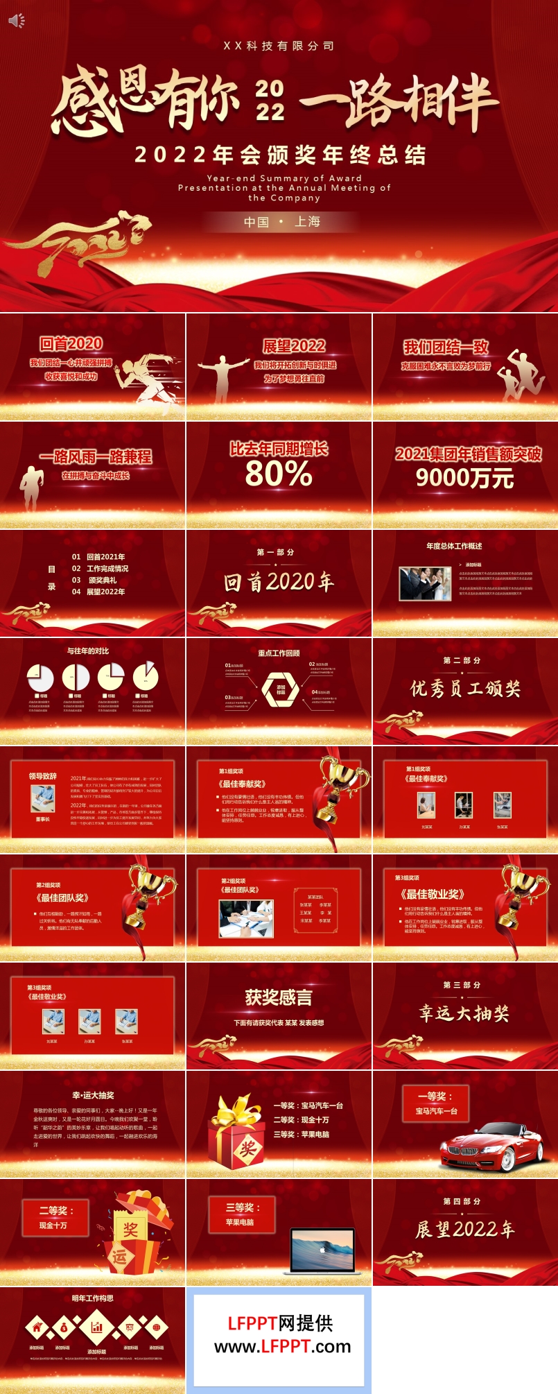 2022年會(huì)頒獎(jiǎng)PPT