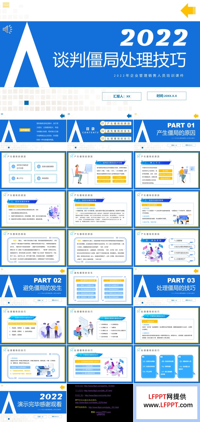 談判僵局處理技巧培訓課件PPT