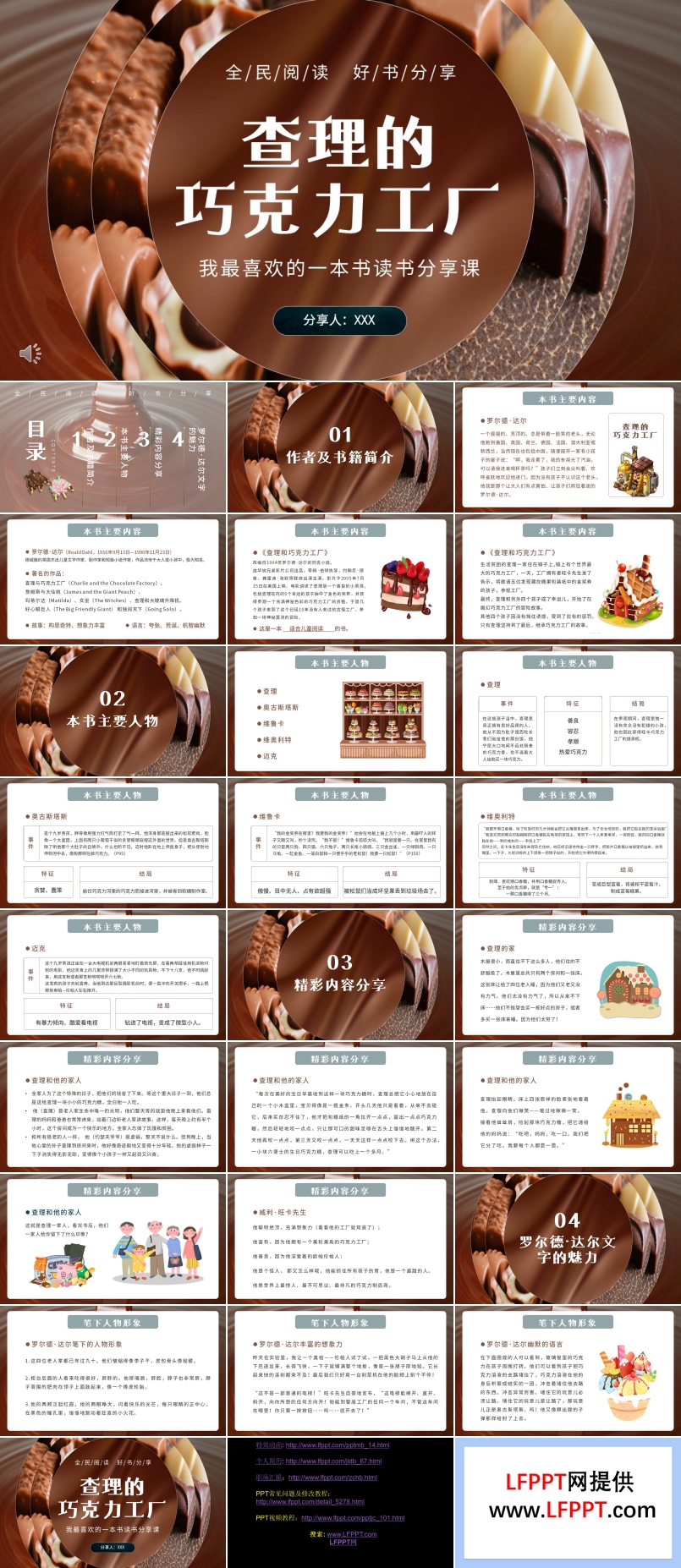 查理的巧克力工廠ppt講解課件